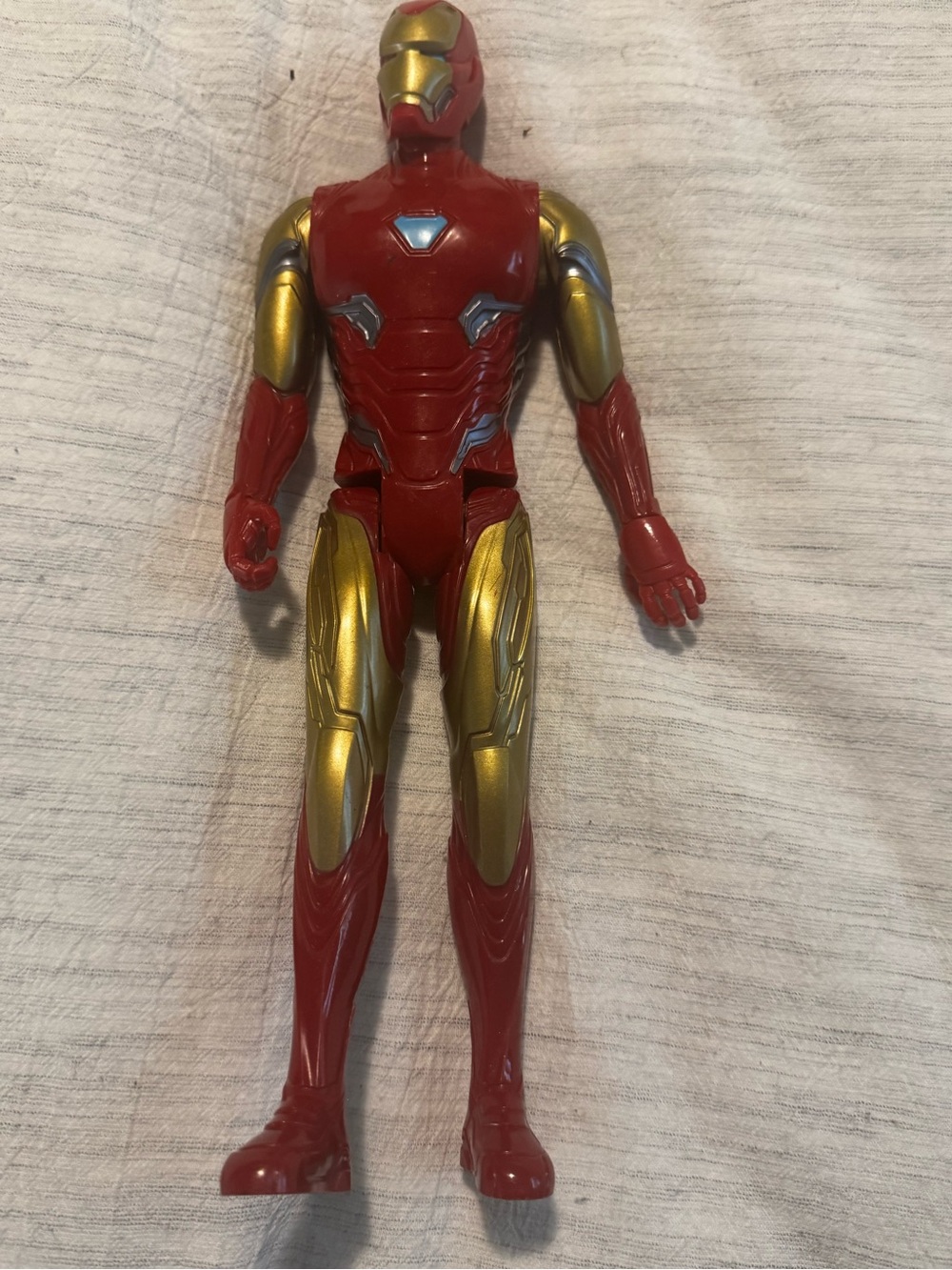 Red and Gold Superhero Action Figure Toy - Kids